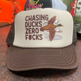 Chasing Ducks Trucker Hats