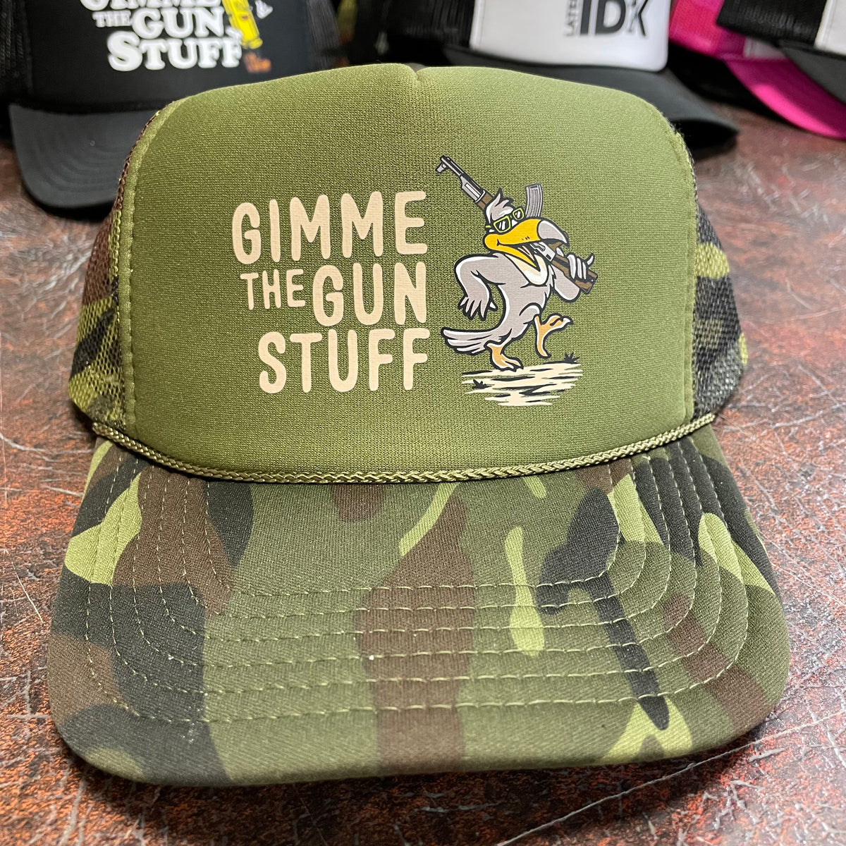 Assorted Trucker Hats – Gimme The Gun Stuff