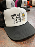Gimme the Gun Stuff Toucan Trucker