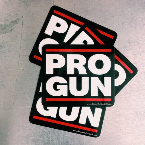 Pro Gun Sticker