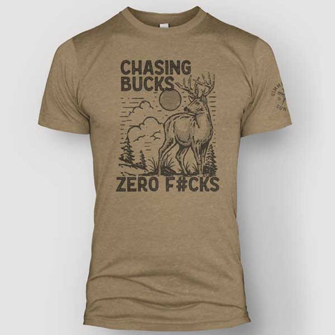 Chasing Bucks Zero F#cks Unisex Tee