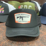 Future Responsible Gun Owner Youth Trucker Hats