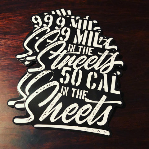 Streets & Sheets Sticker