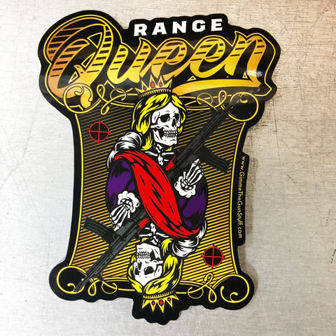 Range Queen Sticker