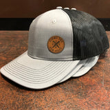 GTGS Logo leather Patch Hat - Gimme The Gun Stuff